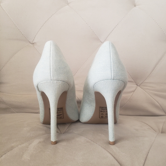 Qupid denim high heels - Picture 5 of 8
